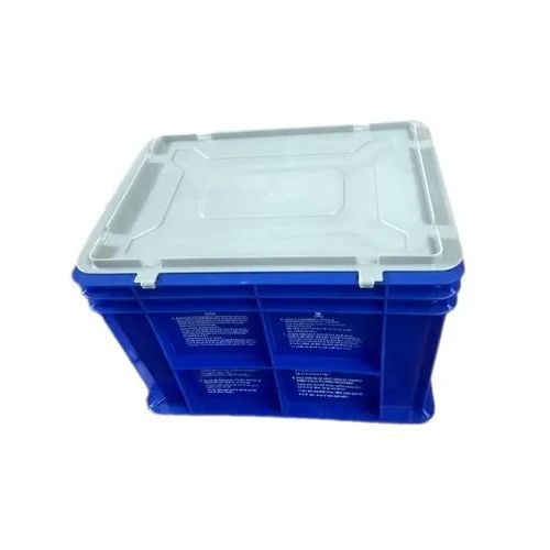 Blue Custom Plastic Crates Load Capacity: 50  Kilograms (Kg)