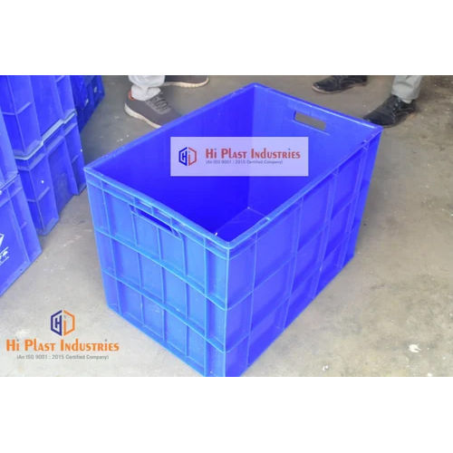 Blue 64485 Plastic Crate