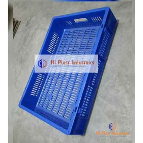 Blue 64120 Tp Plastic Storage Crates