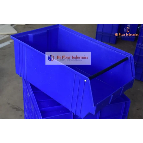 Crate 50 - Plastic 50L Capacity Blue | Industrial Grade Rectangular Shape for Optimal Storage and Transport Solutions