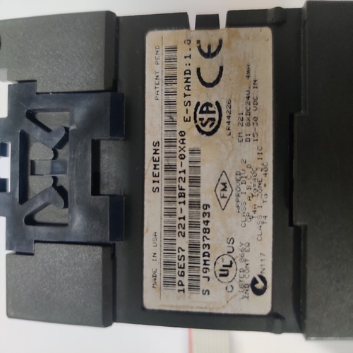 SIEMENS 6ES7 221-1BF21-0XA0 DIGITAL INPUT MODULE