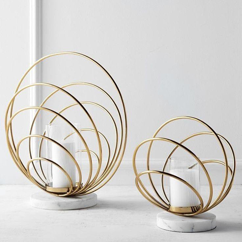 Gold Finish Tea Light Votive