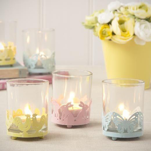 Teal Tea Light Votive