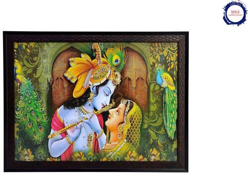 RADHA KRISHNA WALL PAINTING