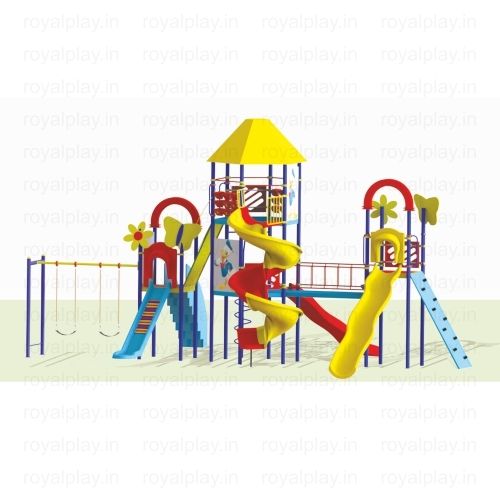 Multi Activity Play Station with swing and Slide for kids