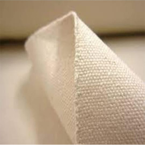 White Cotton Canvas Fabric