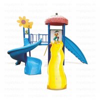 Multi Activity Play Station with Spiral Slide