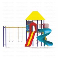 Multi Activity Play Station children Play Equipments with swing