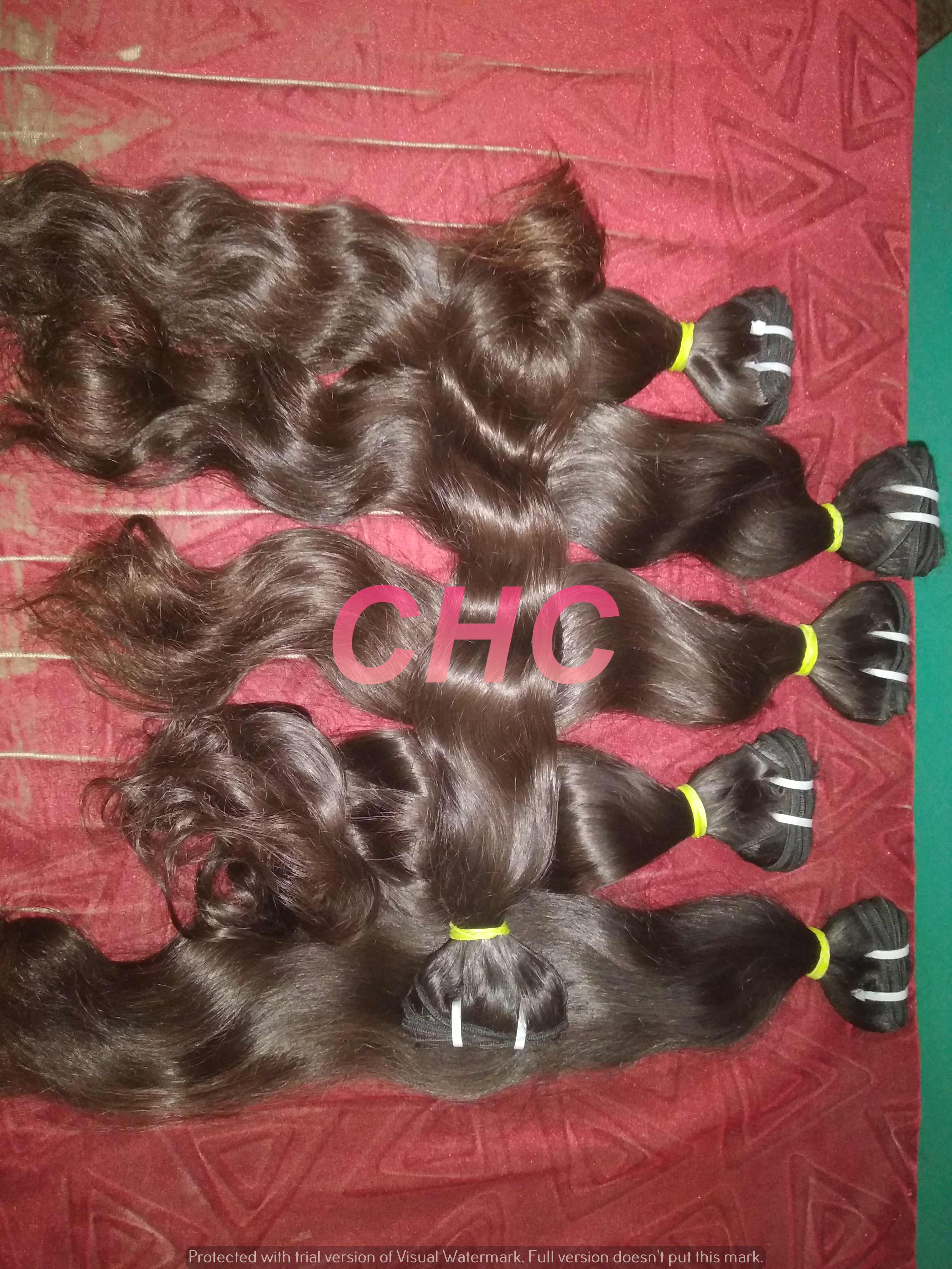PREMIUM RAW INDIAN DEEP WAVY HUMAN HAIR EXTENSIONS