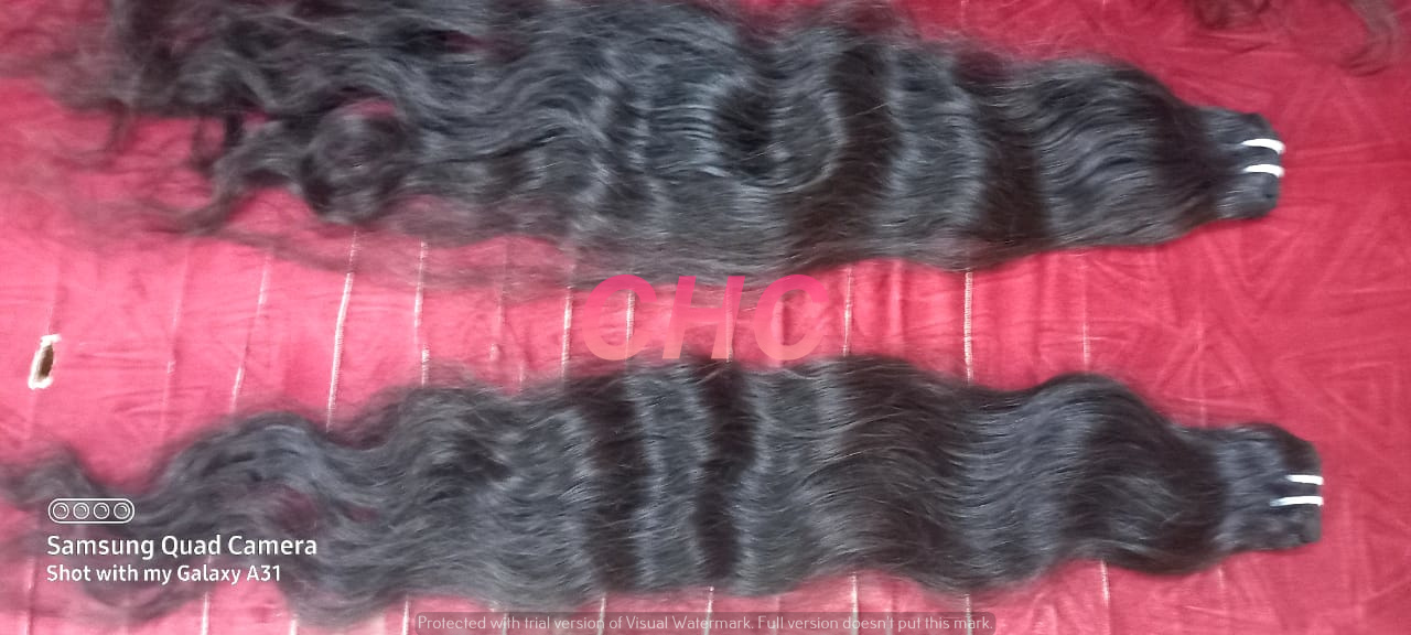 PREMIUM RAW INDIAN DEEP WAVY HUMAN HAIR EXTENSIONS