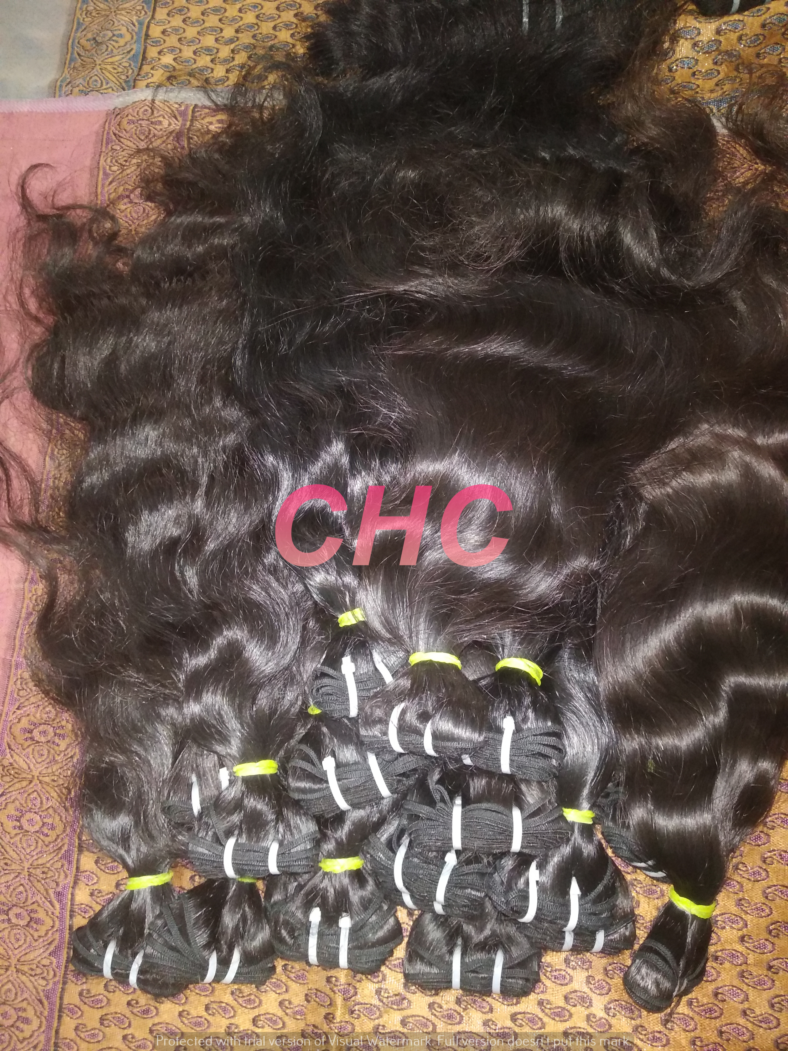 PREMIUM RAW INDIAN DEEP WAVY HUMAN HAIR EXTENSIONS