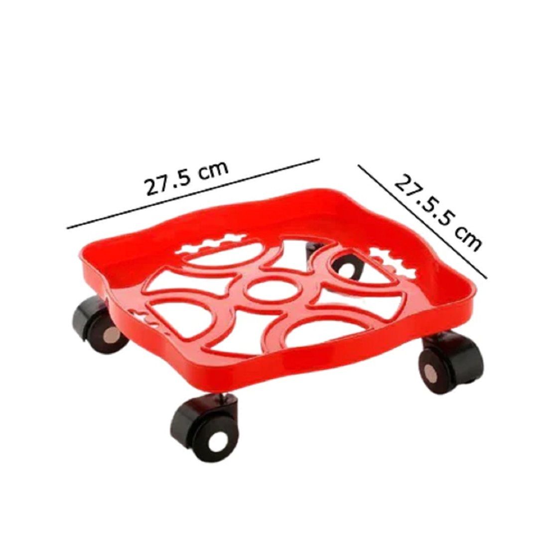 Square Plastic Gas Cylinder Trolley