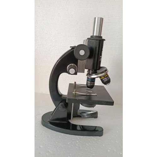 Black Laboratory Compound Microscope