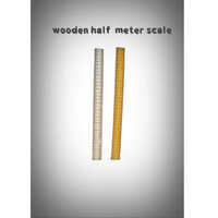 Wooden Half Meter Scale