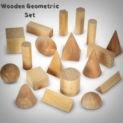 Solid Wooden Geometric Set