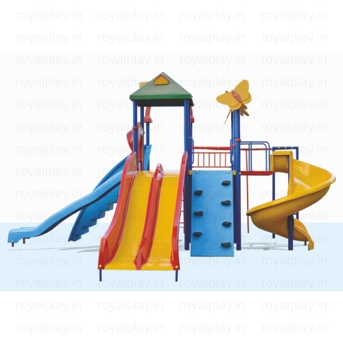 Multi Activity Play Station Children Slide and Swing