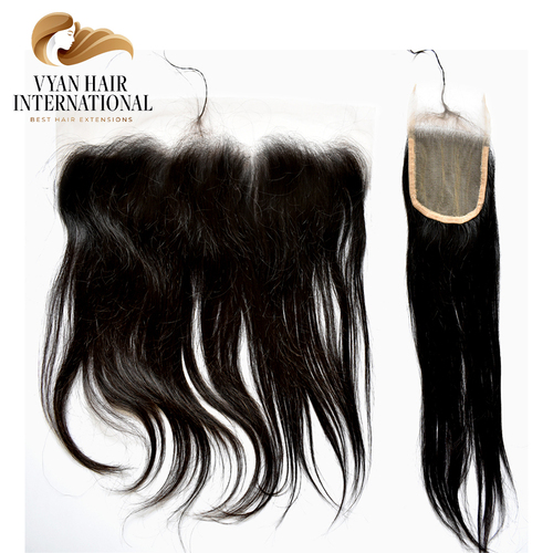 Wholesale Raw Cuticle Aligned Hair 100 Virgin Human Hair Brazilian Hair Straight 3 Bundles With Lace Frontal Closure