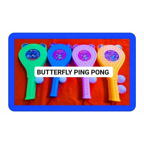 Multicolor Butterfly Ping Pong