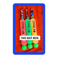 1no Bat Box - Plastic Material, Multicolor Design | Versatile Bat Type, Durable Build Quality, Ideal For Outdoor Sports And Recreation