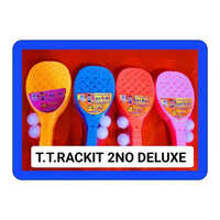 Badminton Racket Set 2no Deluxe - Plastic Material , Multicolor Design For Enhanced Play | Complete Badminton Racket Set For All Skill Levels