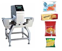Packaged Food Metal Detector - Silver, 60 Kg | Metal Contaminant Inspection System, Waterproof, Compact Design, Alarm And Rejecter Options