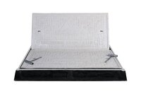 Frp Manhole Frame Cover - Square Design 10x10 To 60x60 Inches | 3 To 40 Ton Load Capacity, Ideal For Drainage & Water Supply Work