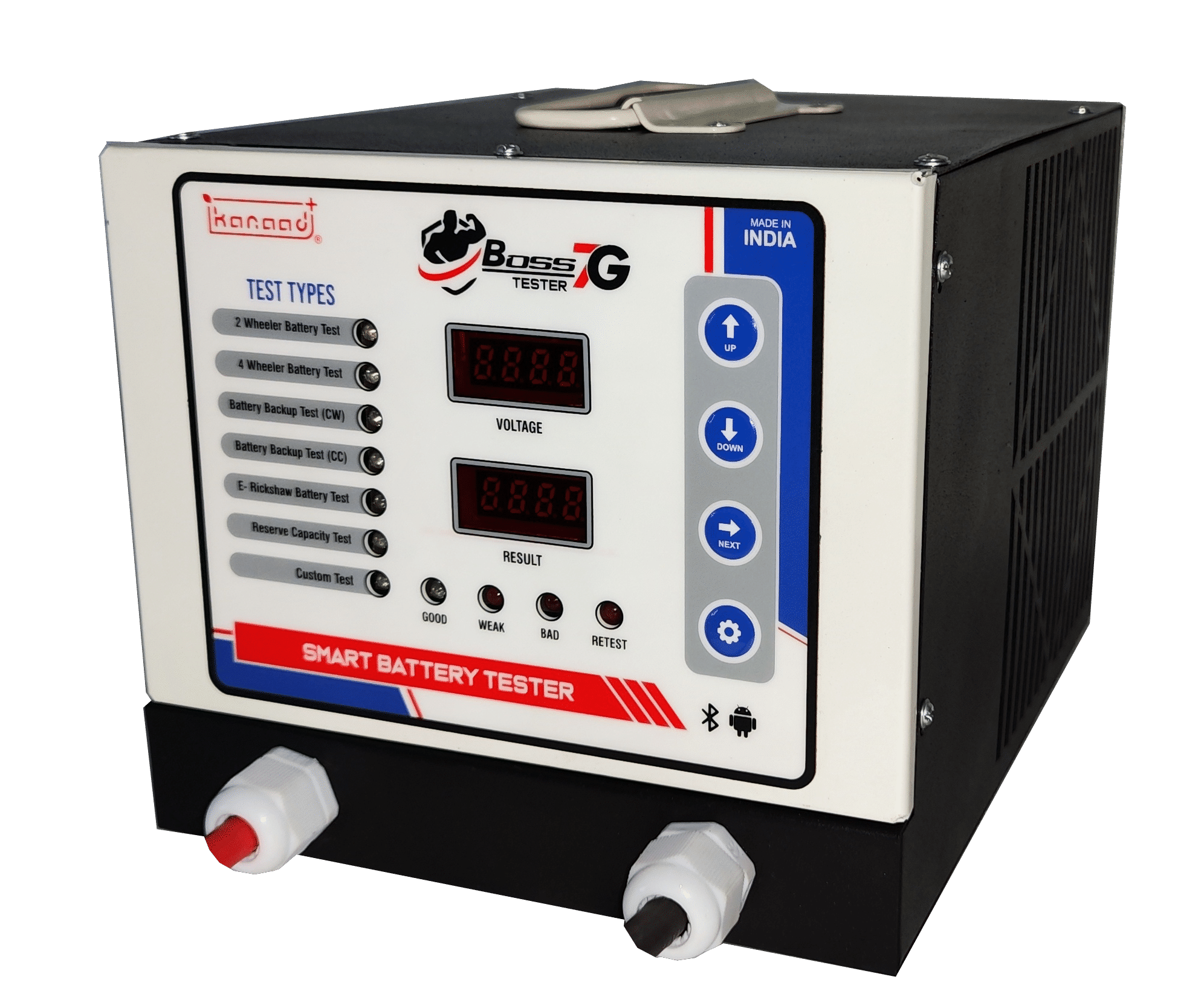 Battery Load Tester for Two Wheeler and Four Wheeler Batteries