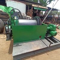 Indian Electric Winch - Industrial Grade , Green Color, Multiple Sizes Available