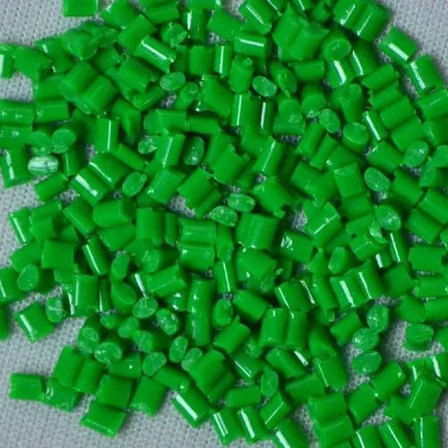 Green ABS Plastic Granules