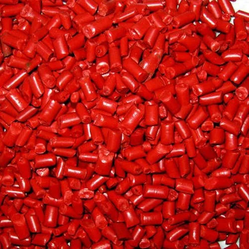 Red ABS Plastic Granules