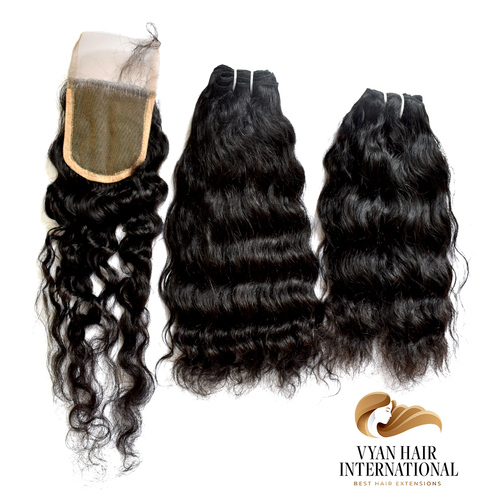 Wholesale Lace Closure Remy Hair Bundles With 4x4 Lace Closure