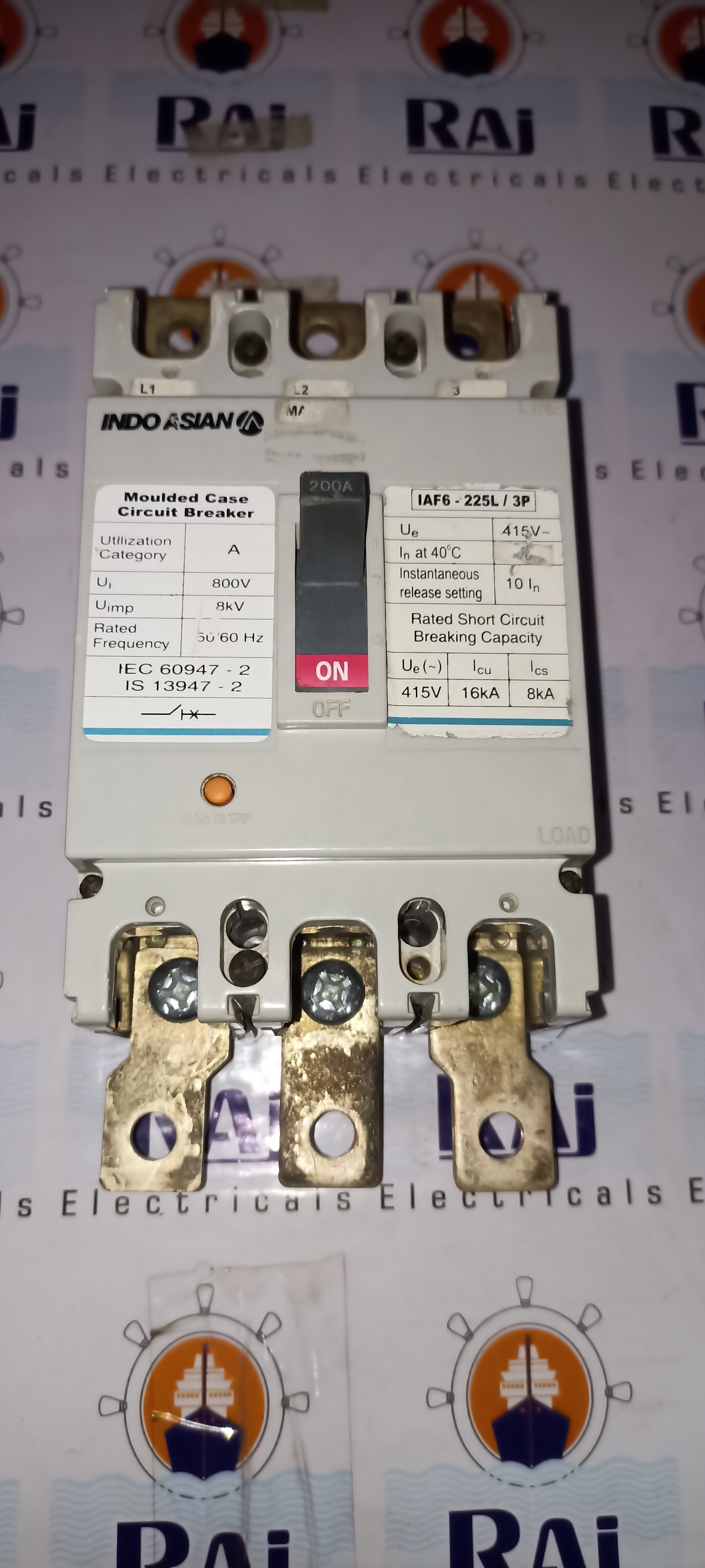 INDOASIAN 200A 3P MCCB