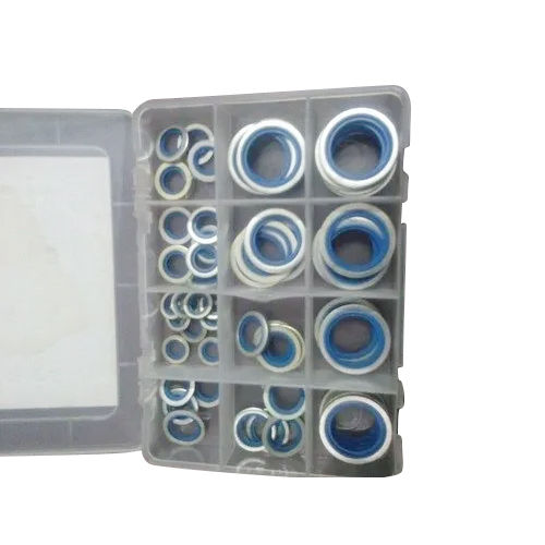 White & Blue Earthmoving Machine O Ring Gland Kit