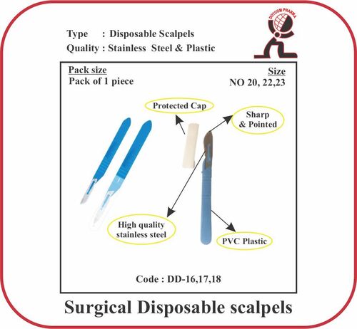 Surgical Disposable Scalpels
