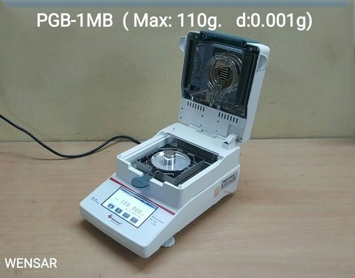 White Moisture Analyzer Pgb1Mb