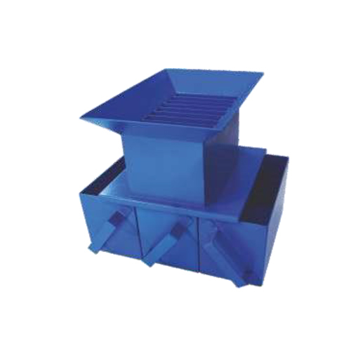 Blue Aggregate Riffle Sample Divider