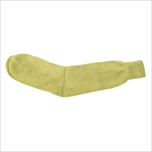 Cream Army Cotton Light Green Socks