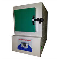 Digital Muffle Furnace - Metal, 220v | Precision Temperature Control, High-temperature Applications, Ideal For Labs And Industrial Use