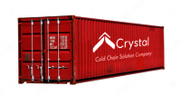 Used 40ft Dry ISO Marine Shipping Container