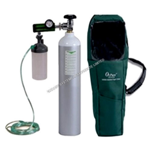 3.1 Litre W C Oxygen Cylinder Aluminium Application: Medical Purpose