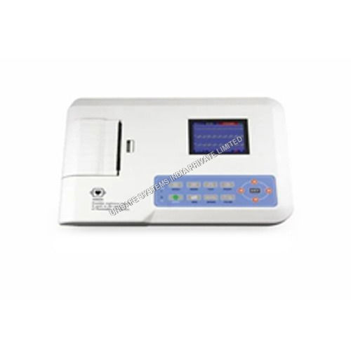 Three Channel Ecg Machine Application: Medical Purpose