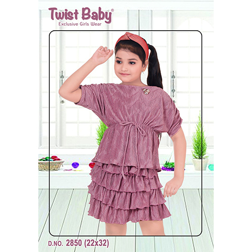 Different Available Kids Partywear Dress