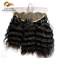 Wholesale 100% Raw Virgin Mink Brazilian Human Hair Bundles With Frontal Closure