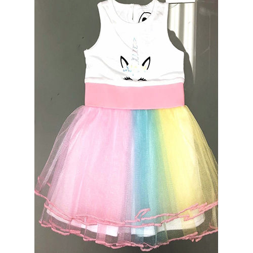 Different Available Girls Party Wear Frock