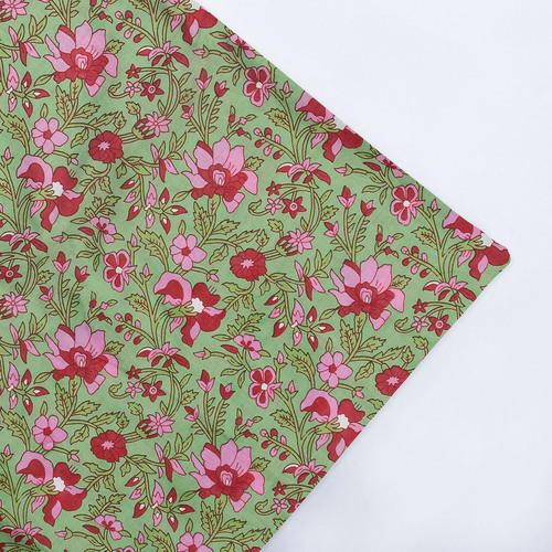HAND BLOCK PRINTED SOFT COTTON FABRIC