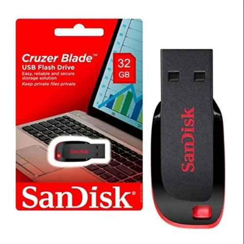 Sandisk Cruzer Blade 32gb Pen Drive