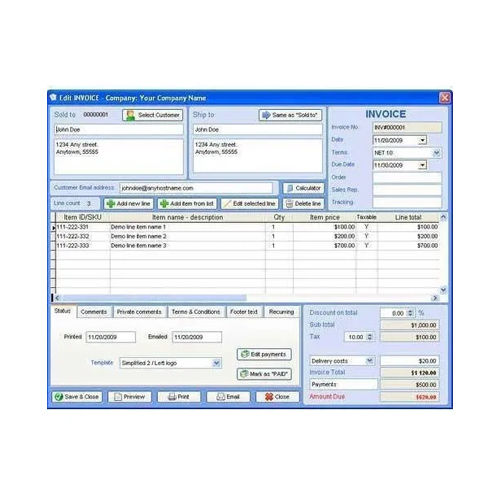 Billing Management Software