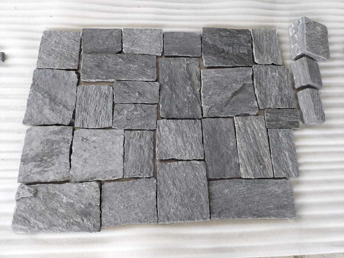 Monsoon Black Castle Stone Veneer wall Cladding