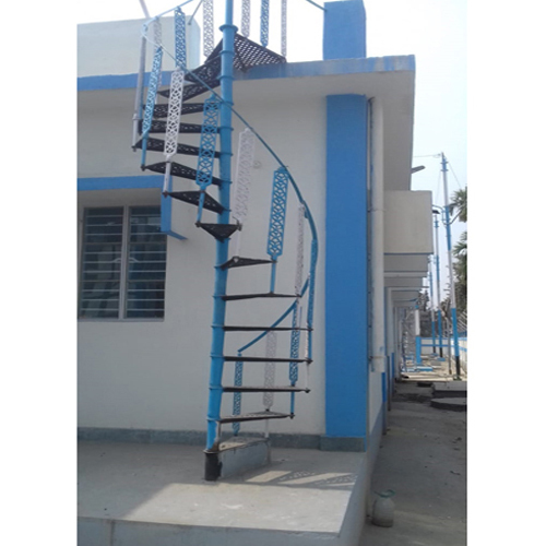 Cast Iron Coated Staircase