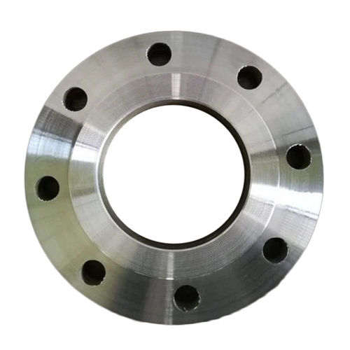 Mild Steel Flanges - Round Shape, Various Sizes Available, Durable Silver MS Material